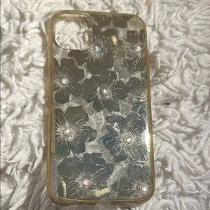 Floral Clear Phone Case